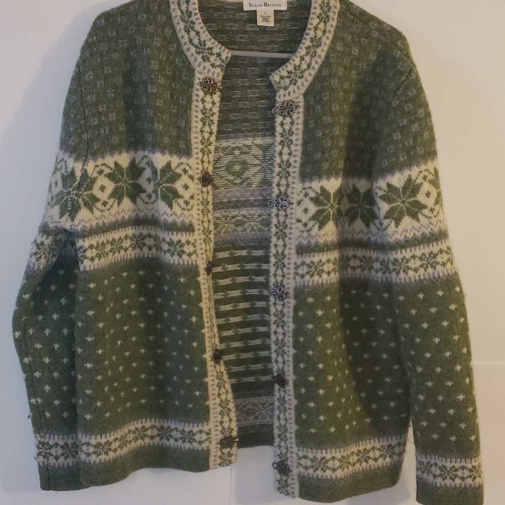 Vintage Fair Isle Wool Sweater